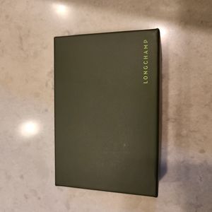 💰SOLD!LONGCHAMP Box for Keychain/Bag Charm